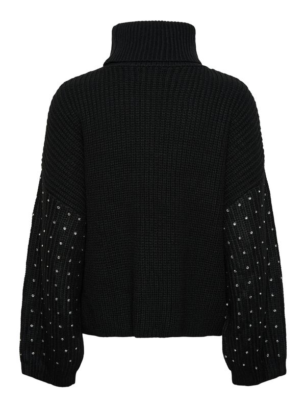 PIECES PIECES Pulover 'PCRayney'  črna