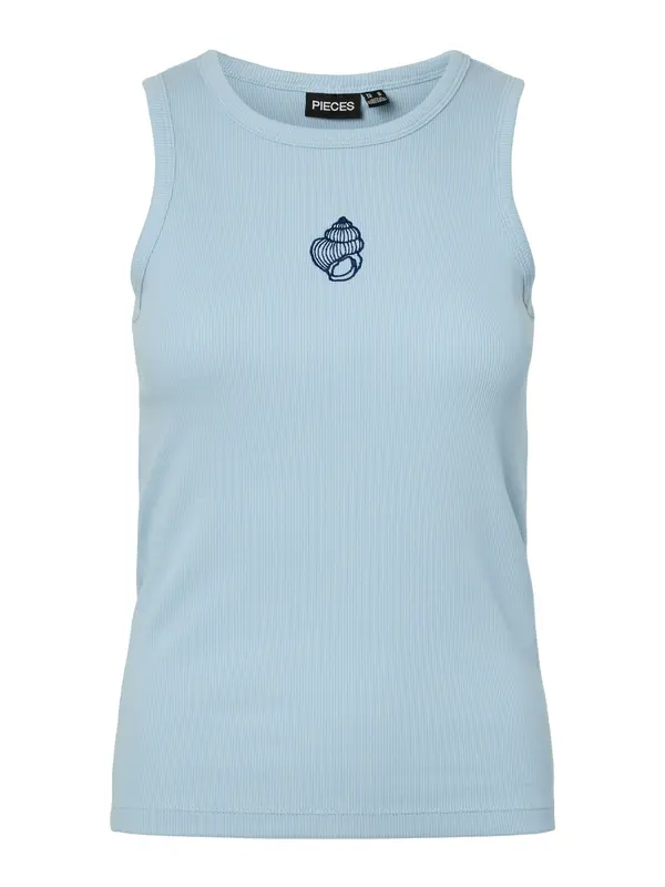 PIECES PIECES Top 'PCMAY'  modra / mornarska