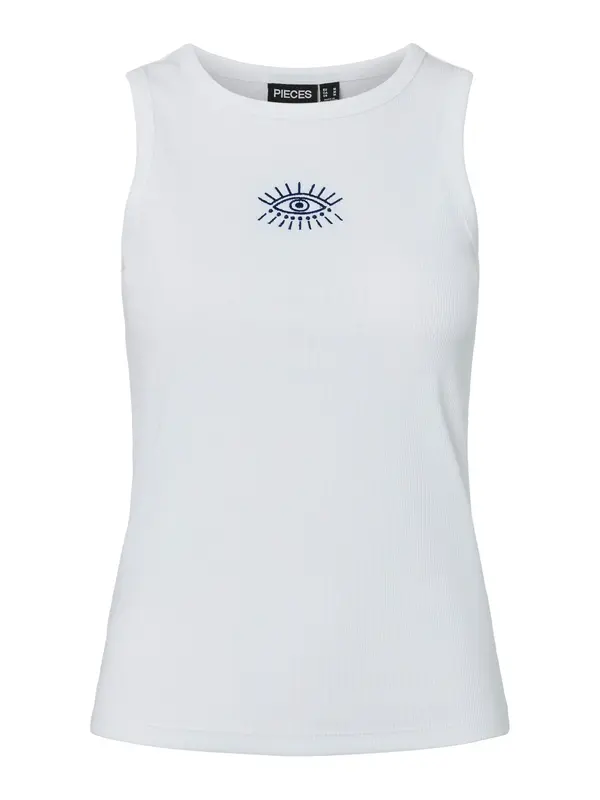 PIECES PIECES Top 'PCMAY'  mornarska / bela