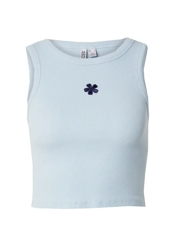 PIECES PIECES Top 'PCMIMI'  indigo / svetlo modra