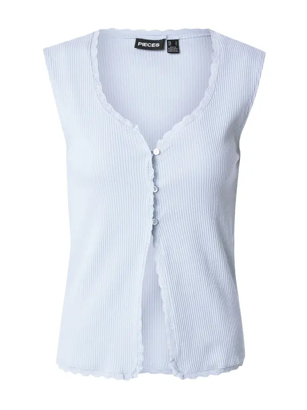 PIECES PIECES Top  svetlo modra