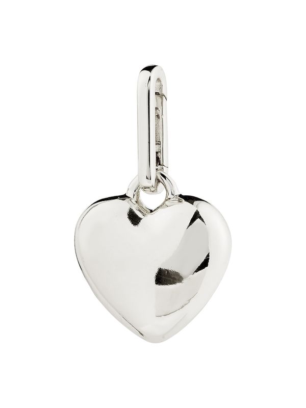 Pilgrim Pilgrim Obesek ' Charm Full Heart '  srebrna