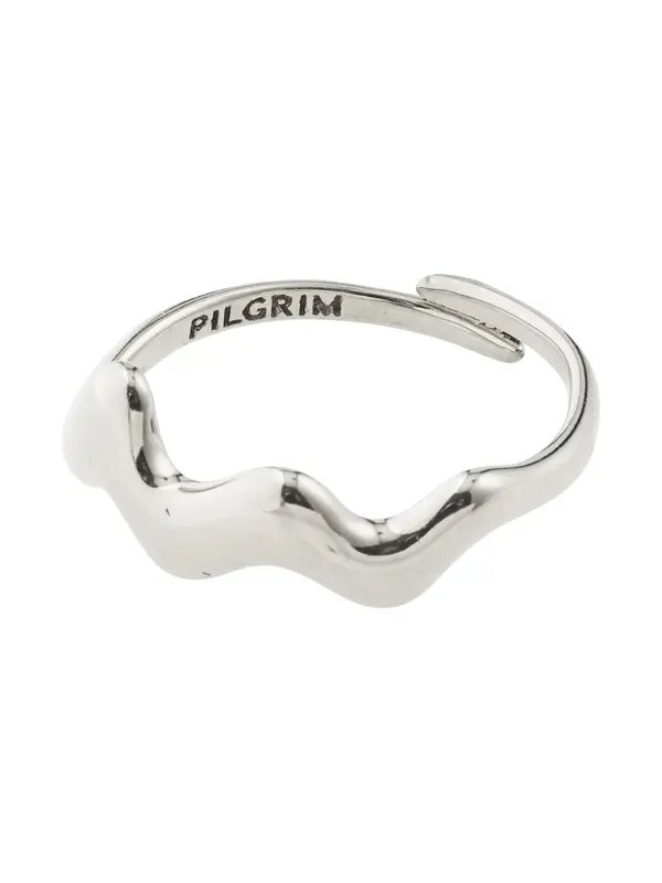 Pilgrim Pilgrim Prstan 'Larkin'  srebrna