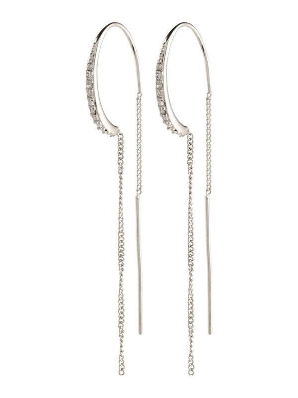 Pilgrim Pilgrim Uhani 'Fire'  srebrna