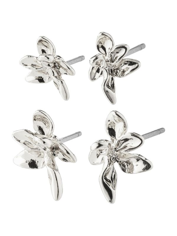 Pilgrim Pilgrim Uhani 'Riko'  srebrna