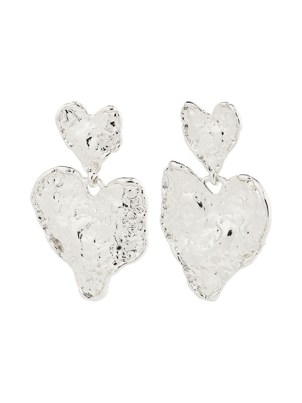 Pilgrim Pilgrim Uhani 'Ryan'  srebrna