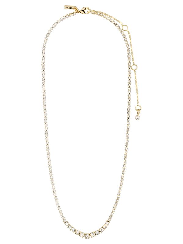 Pilgrim Pilgrim Verižica 'Sky'  zlata / transparentna