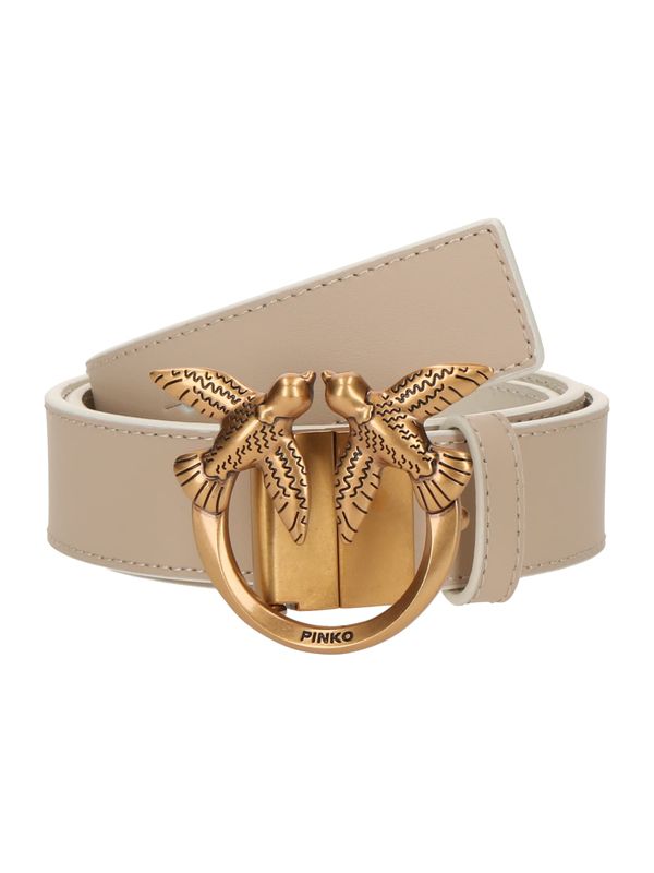 PINKO PINKO Pas  bež / kremna
