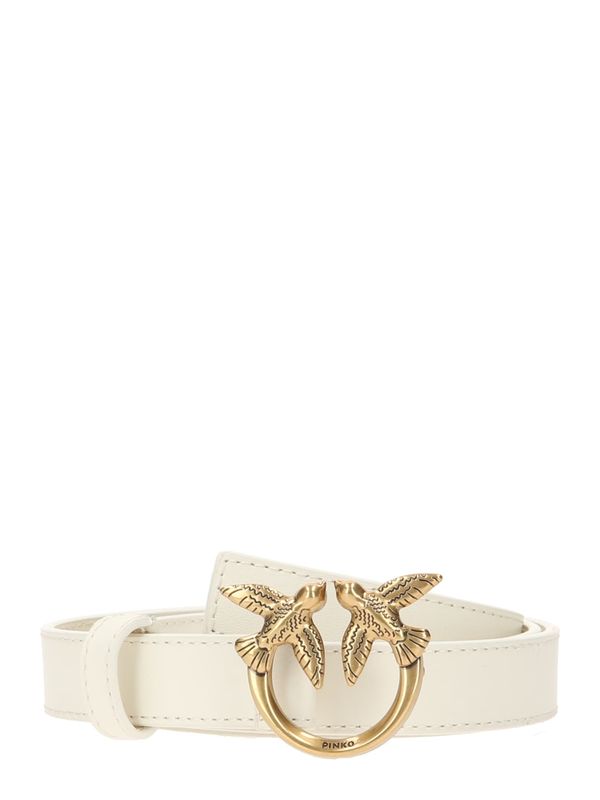PINKO PINKO Pas 'LOVE'  zlata / bela