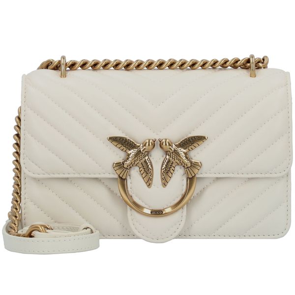 PINKO PINKO Torba za čez ramo  bež / zlata