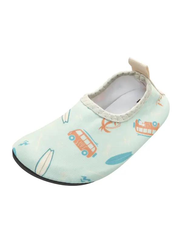 PLAYSHOES PLAYSHOES Čevelj za na plažo/kopanje  kremna / turkizna / azur / oranžna