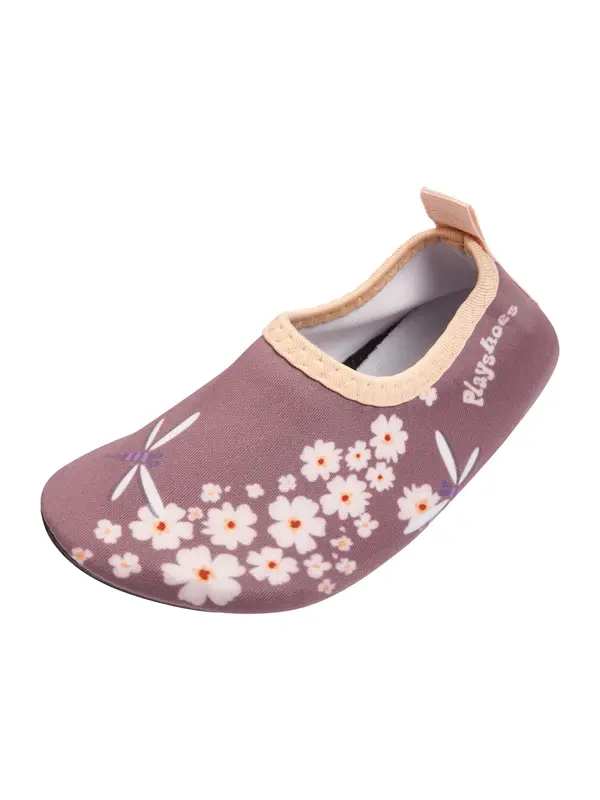 PLAYSHOES PLAYSHOES Čevelj za na plažo/kopanje  pastelno rumena / mauve / temno oranžna / bela