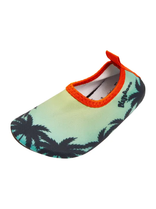 PLAYSHOES PLAYSHOES Čevelj za na plažo/kopanje  temno modra / pastelno rumena / oranžna