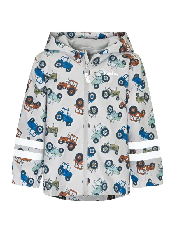 PLAYSHOES PLAYSHOES Funkcionalna jakna  encijan / svetlo siva / temno oranžna / črna