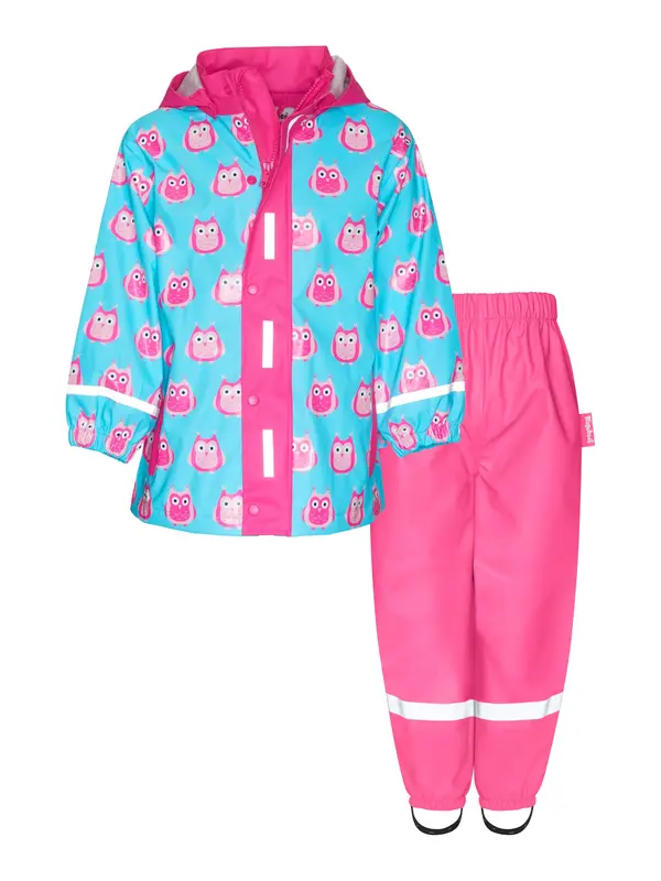 PLAYSHOES PLAYSHOES Funkcionalna obleka 'Eulen'  svetlo modra / roza / staro roza