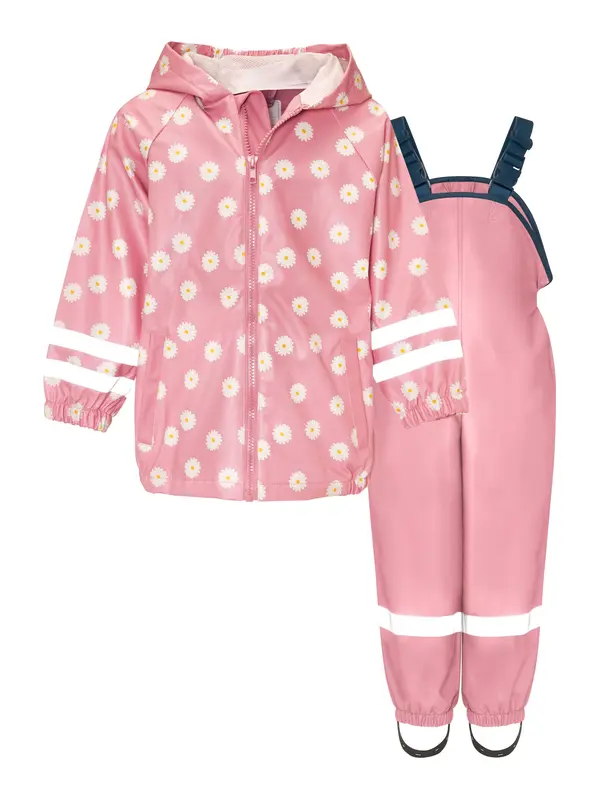PLAYSHOES PLAYSHOES Funkcionalna obleka 'Margerite'  temno modra / rumena / roza / bela