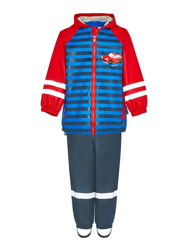 PLAYSHOES PLAYSHOES Funkcionalna obleka 'Rennwagen'  modra / marine / rdeča / bela