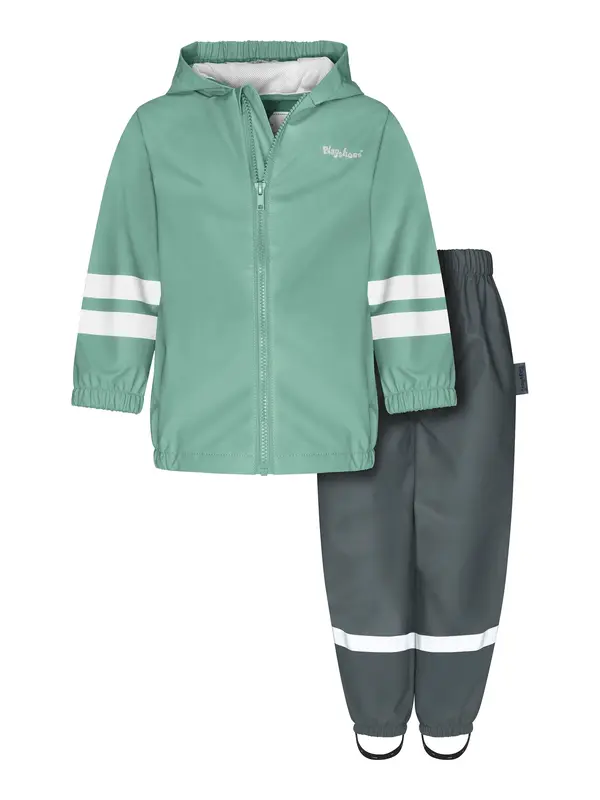 PLAYSHOES PLAYSHOES Funkcionalna obleka  temno siva / pastelno zelena / bela