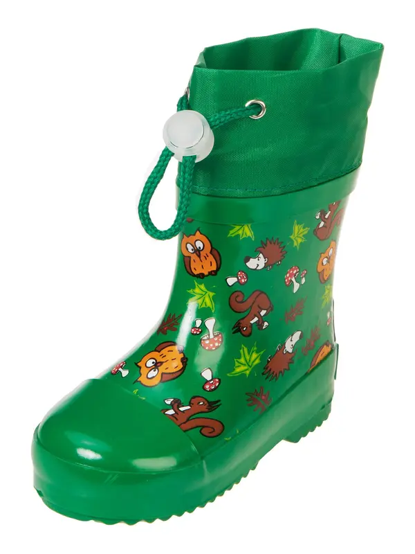 PLAYSHOES PLAYSHOES Gumijasti škornji 'Waldtiere'  zelena