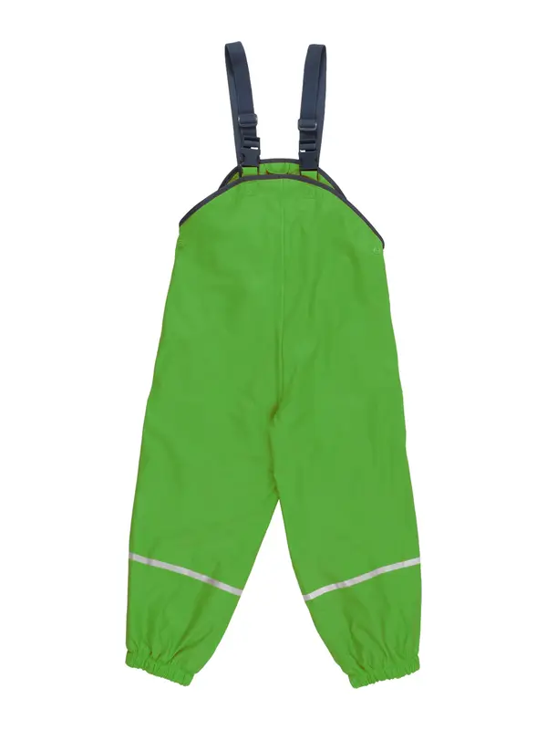 PLAYSHOES PLAYSHOES Hlače z naramnicami  mornarska / svetlo zelena