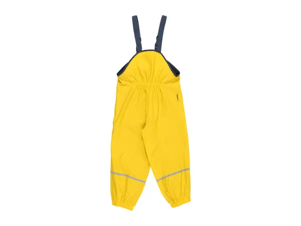 PLAYSHOES PLAYSHOES Hlače z naramnicami  rumena