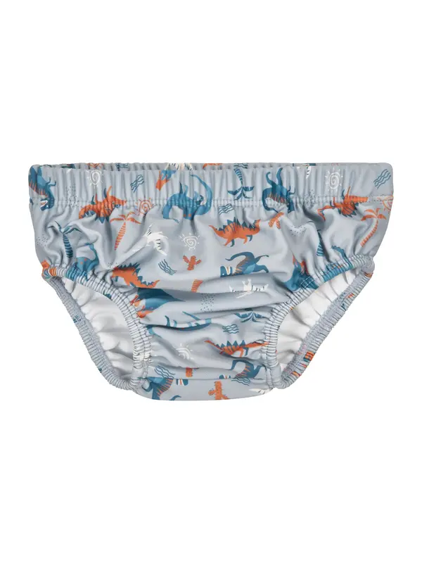PLAYSHOES PLAYSHOES Kopalne hlače 'Dino'  dimno modra / temno modra / jastog / off-bela