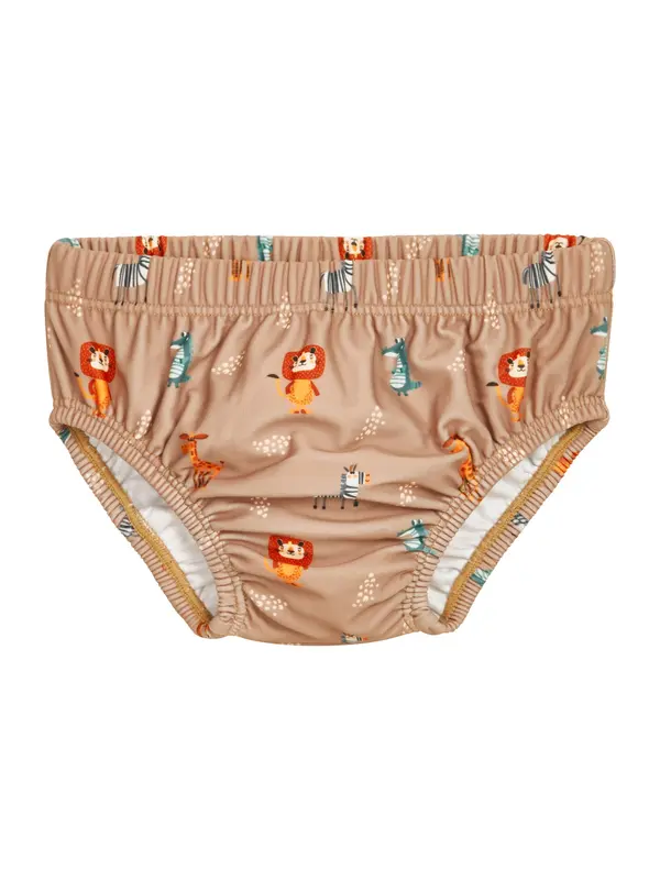 PLAYSHOES PLAYSHOES Kopalne hlače  svetlo rjava / svetlo roza / živo rdeča