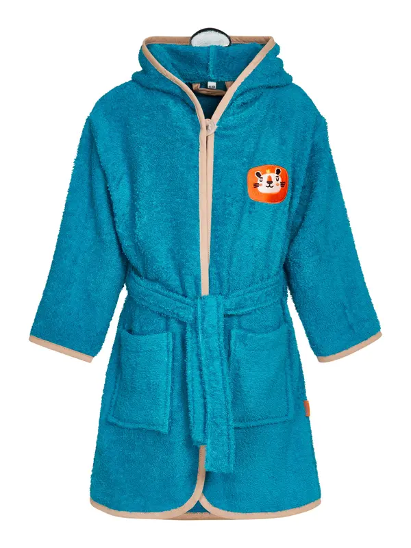 PLAYSHOES PLAYSHOES Kopalni plašč 'Dschungel'  bež / cijansko modra / oranžna