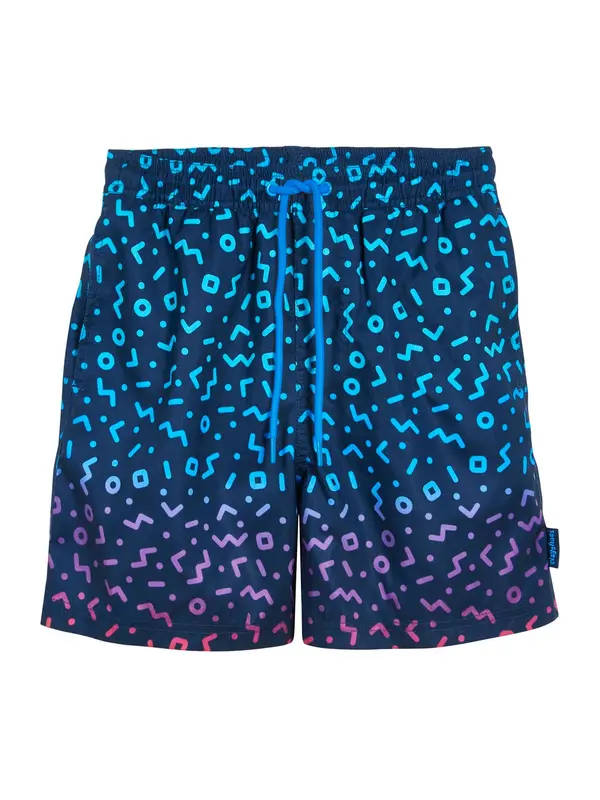 PLAYSHOES PLAYSHOES Kratke kopalne hlače  marine / azur / lila / roza