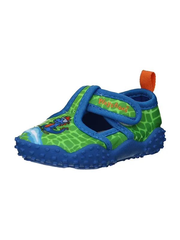 PLAYSHOES PLAYSHOES Odprti čevlji 'Dino'  modra / zelena / meta / oranžna