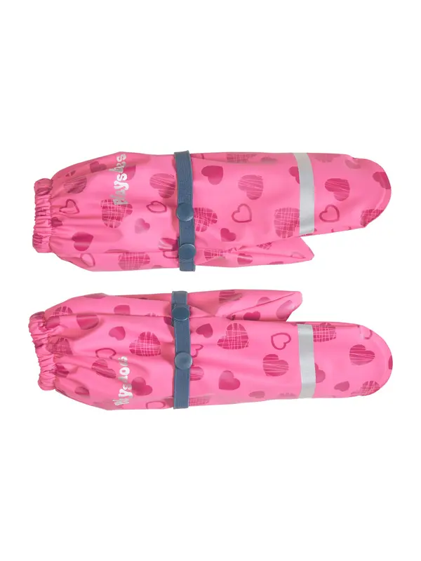 PLAYSHOES PLAYSHOES Rokavice 'Herzchen'  siva / vijolično modra / roza / pitaja
