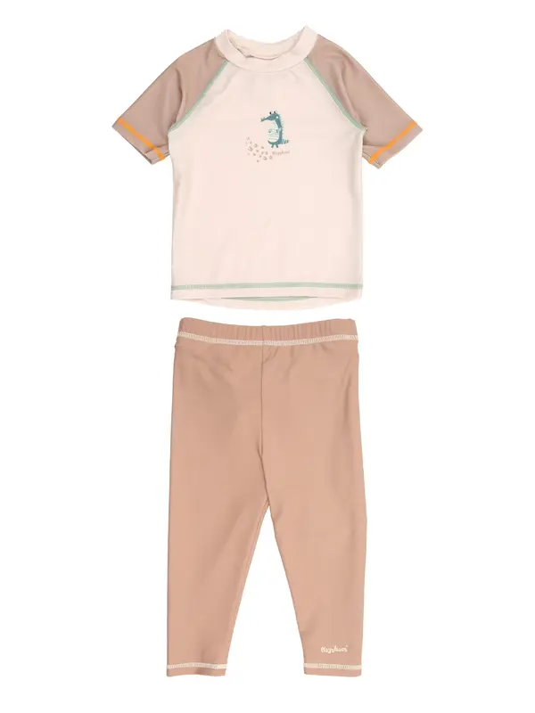 PLAYSHOES PLAYSHOES UV-zaščita  kremna / svetlo rjava / petrol / oranžna