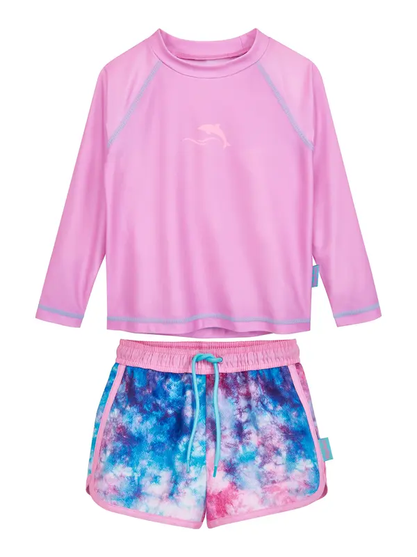 PLAYSHOES PLAYSHOES UV-zaščita  mornarska / svetlo modra / svetlo lila / bela
