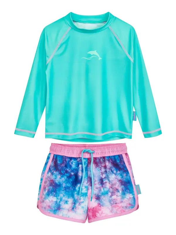 PLAYSHOES PLAYSHOES UV-zaščita  mornarska / turkizna / roza
