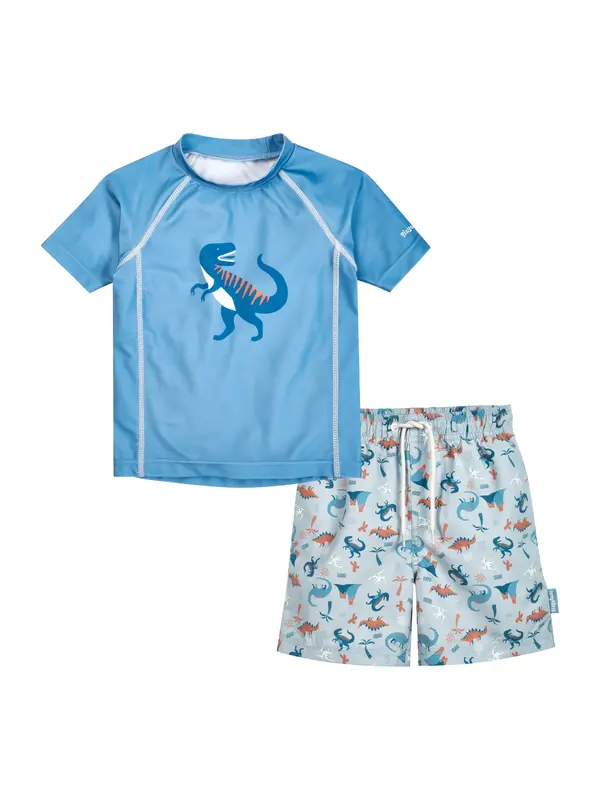 PLAYSHOES PLAYSHOES UV-zaščita 'UDino'  modra / mornarska / opal / oranžna