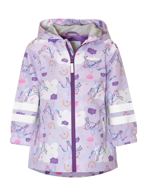 PLAYSHOES PLAYSHOES Zunanja jakna 'EINHORN'  azur / lila / sivka / bela