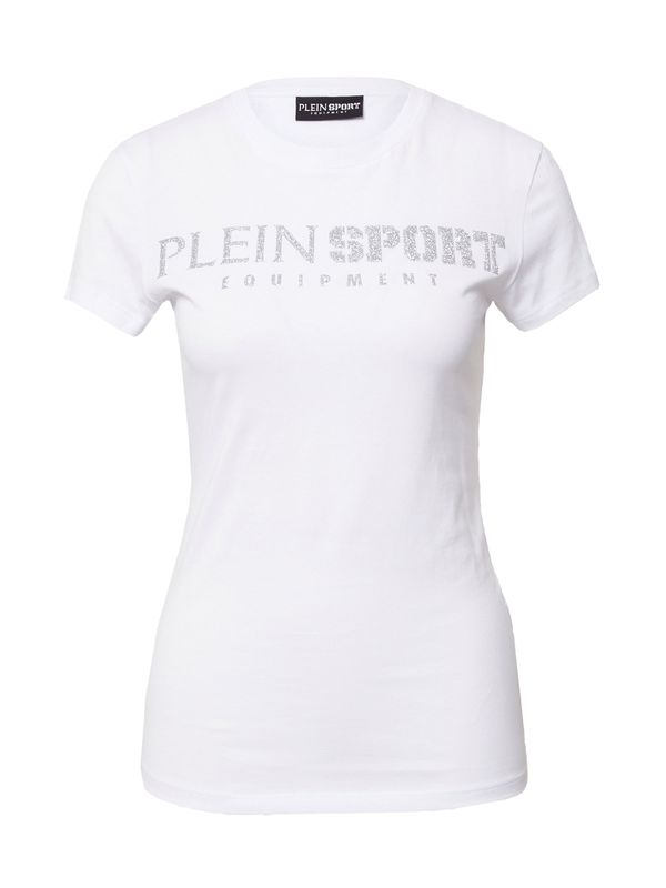 Plein Sport Plein Sport Majica  srebrna / off-bela