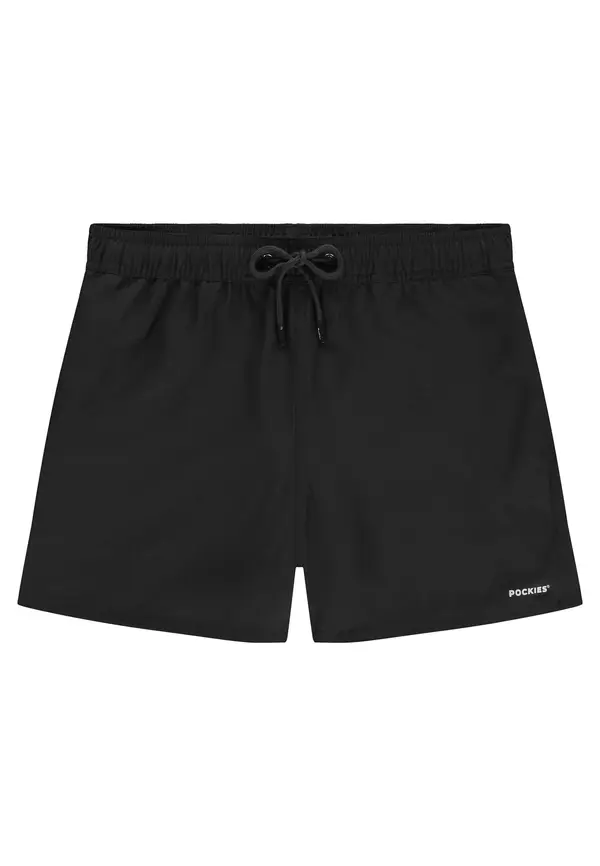Pockies Pockies Kratke kopalne hlače  antracit / bela