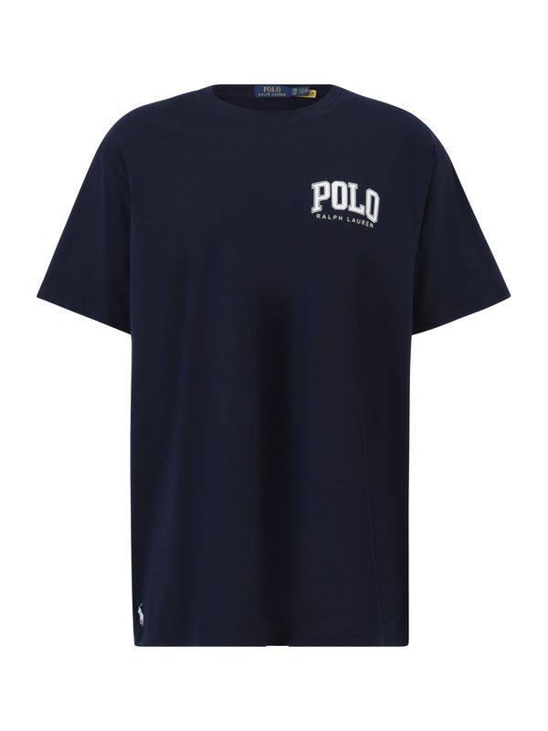 Polo Ralph Lauren Big & Tall Polo Ralph Lauren Big & Tall Majica  mornarska / bela
