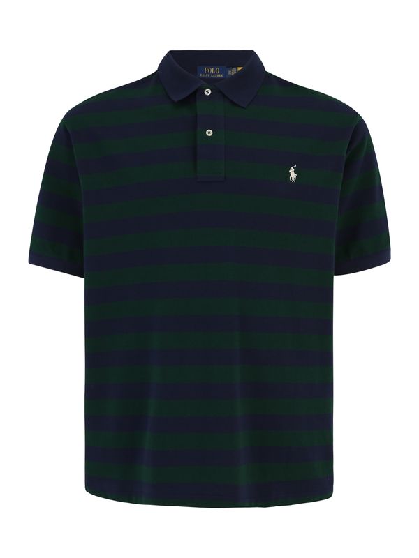 Polo Ralph Lauren Big & Tall Polo Ralph Lauren Big & Tall Majica  mornarska / temno zelena / bela