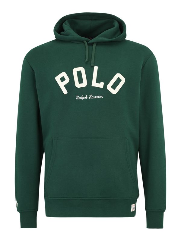 Polo Ralph Lauren Big & Tall Polo Ralph Lauren Big & Tall Majica  temno zelena / bela