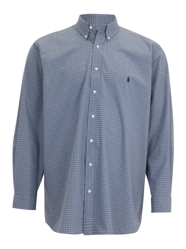 Polo Ralph Lauren Big & Tall Polo Ralph Lauren Big & Tall Srajca  opal / črna / off-bela