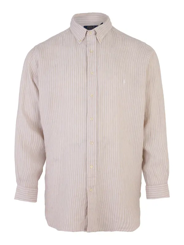 Polo Ralph Lauren Big & Tall Polo Ralph Lauren Big & Tall Srajca  pesek / bela