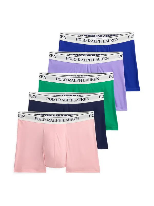 Polo Ralph Lauren Polo Ralph Lauren Boksarice 'CLASSIC'  modra / mornarska / limeta / sivka / roza