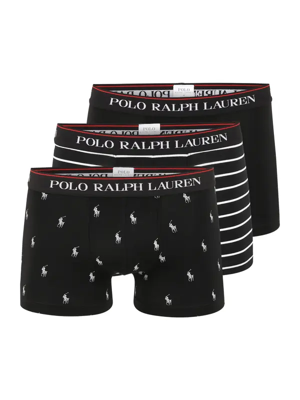 Polo Ralph Lauren Polo Ralph Lauren Boksarice 'Classic'  rubin rdeča / črna / bela