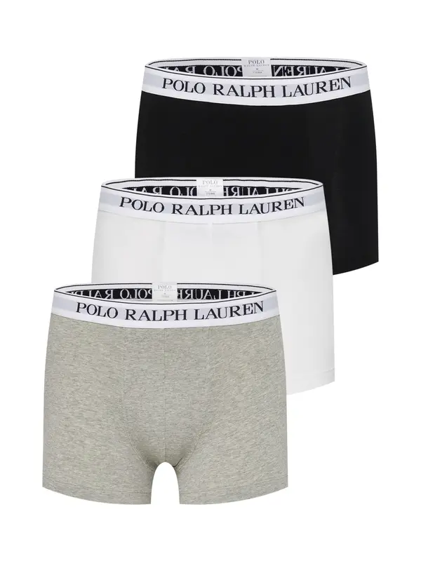 Polo Ralph Lauren Polo Ralph Lauren Boksarice 'Classic'  svetlo siva / pegasto siva / črna / naravno bela