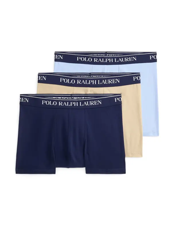 Polo Ralph Lauren Polo Ralph Lauren Boksarice 'CLSSIC'  bež / mornarska / svetlo modra / off-bela