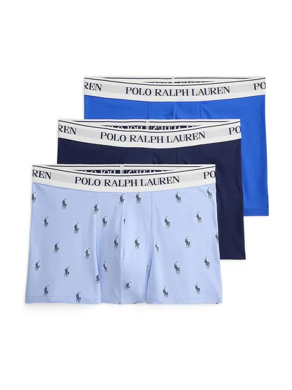 Polo Ralph Lauren Polo Ralph Lauren Boksarice 'CLSSIC'  modra / mornarska / svetlo modra / svetlo siva