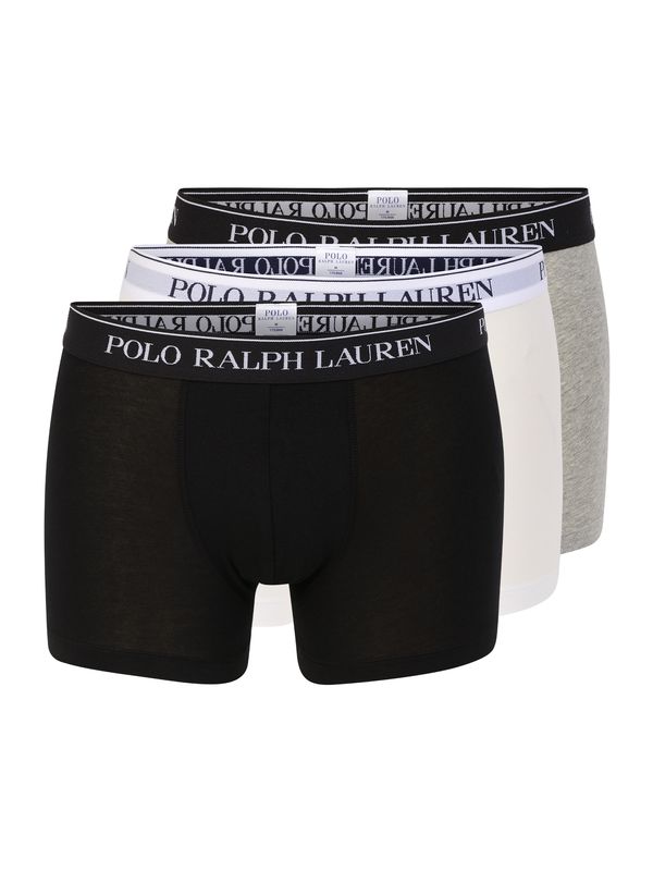 Ralph Lauren Polo Ralph Lauren Boksarice  pegasto siva / črna / bela / off-bela