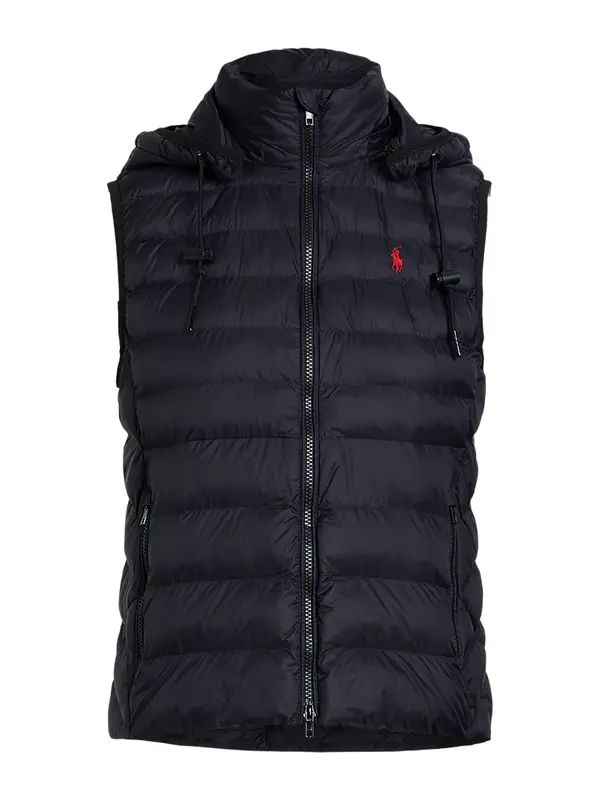 Polo Ralph Lauren Polo Ralph Lauren Brezrokavnik  rdeča / črna